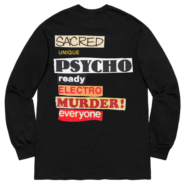 Supreme Sacred Unique L/S Tee 黒M