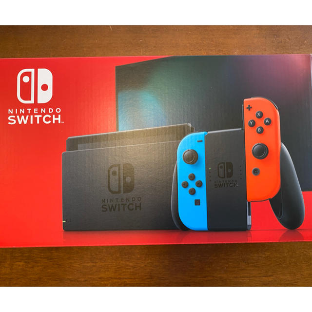 【新品・保証あり】Nintendo Switch本体 販売店舗印あり