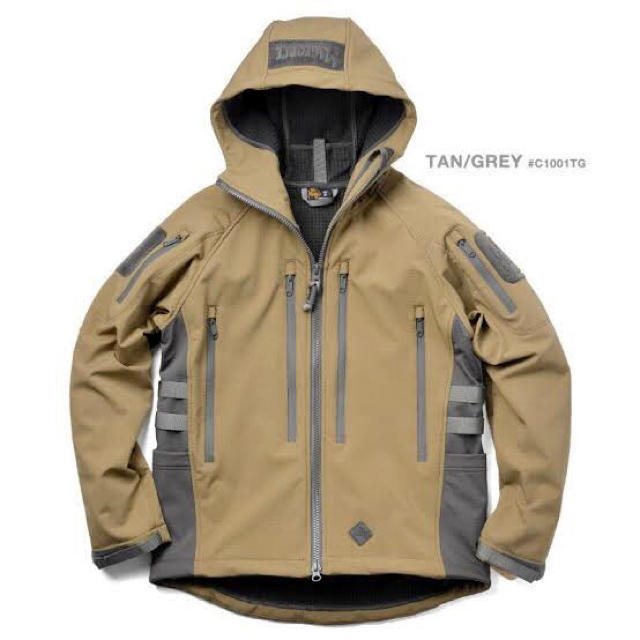 カラフルセット 3個 BushCraft Softshell JKT ver2 TAN/GREY S