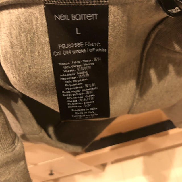 NEIL BARRETT(ニールバレット)のNeil Barrett ニールバレットボンディングスウェット メンズのトップス(スウェット)の商品写真