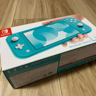 任天堂スイッチ　スイッチ　ターコイズブルー(その他)