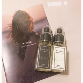 moment hand treatment oil ネイルオイル(オイル/美容液)