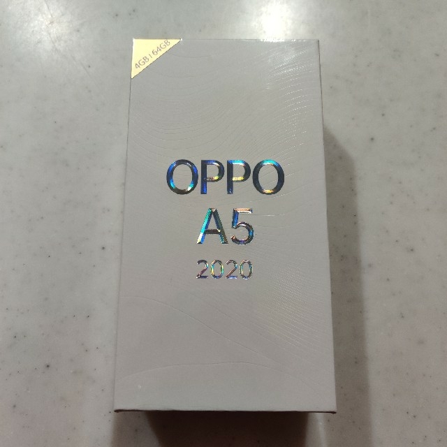 【新品未使用】OPPO A5 2020 simフリー グリーン