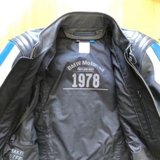 メーカー直送】 #BMW Motorrad クラブマンジャケット、黒、牛皮 www