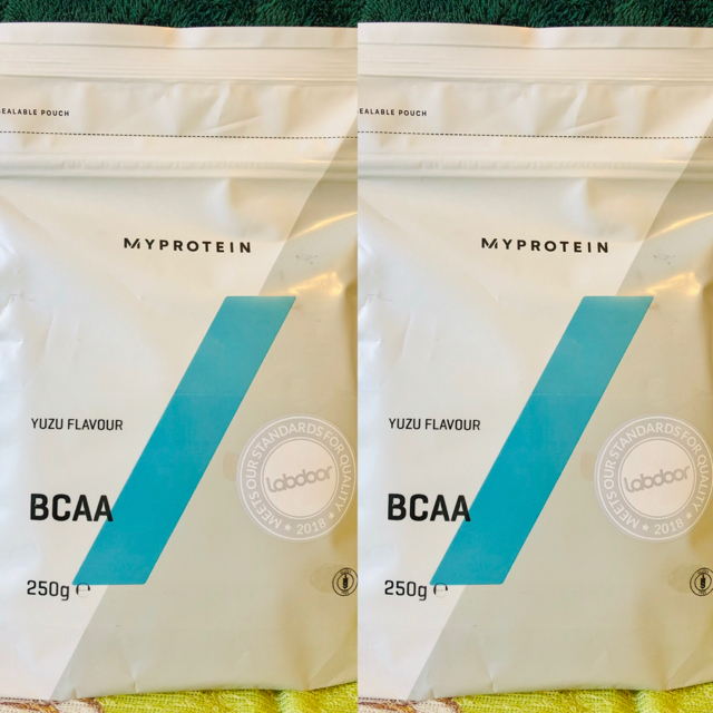 MYPROTEIN(マイプロテイン)のBCAA 250g ×2 ゆず味 マイプロテイン bcaa 筋トレ ダイエット 食品/飲料/酒の健康食品(アミノ酸)の商品写真