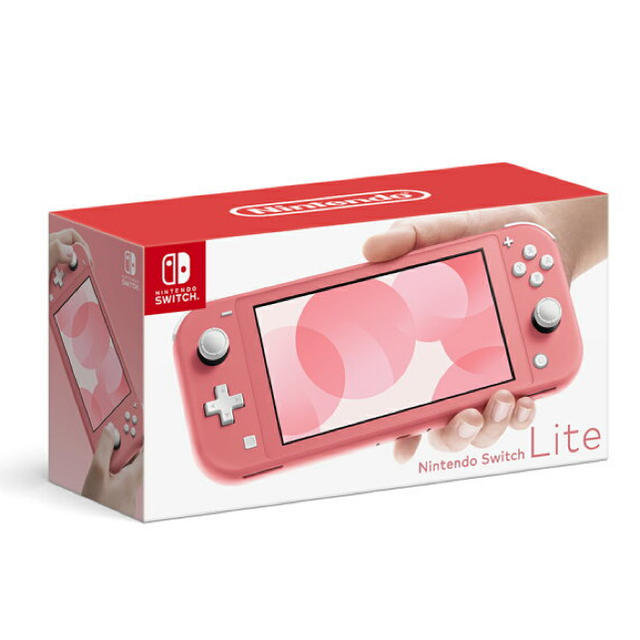 任天堂【新品未使用】switch lite コーラル ピンク