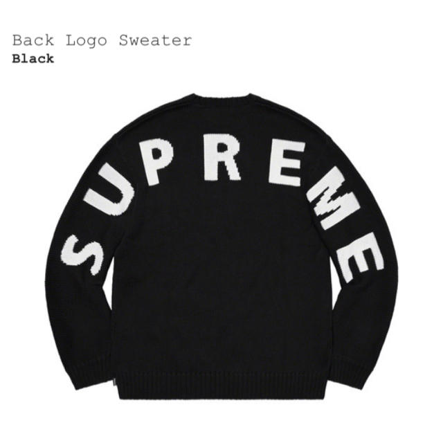 Supreme(シュプリーム)のSupreme Back Logo Sweater M メンズのトップス(ニット/セーター)の商品写真