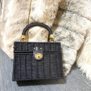 ザラ(ZARA)の新品未使用　完売商品　ZARA カゴバッグ　ショルダー(かごバッグ/ストローバッグ)