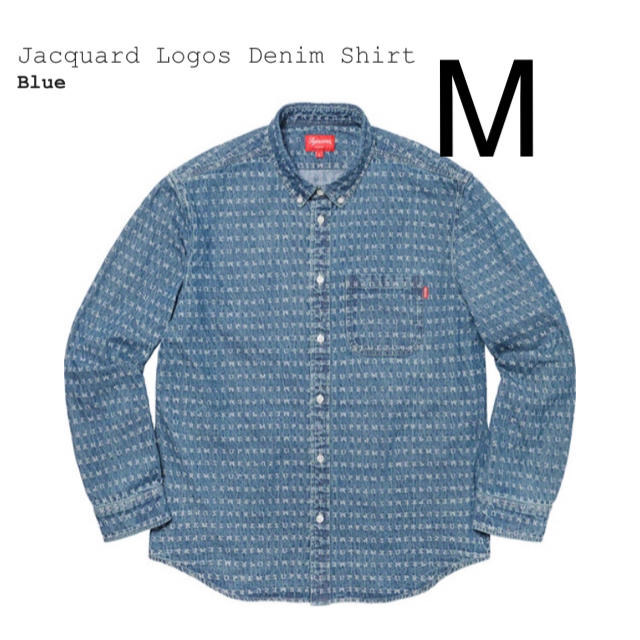 FW22 supreme Multi Jacquard Denim Shirt