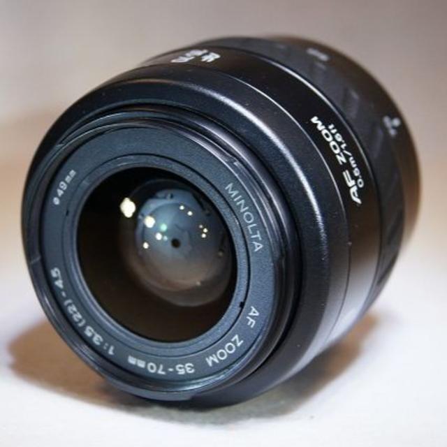 KONICA MINOLTA(コニカミノルタ)のMINOLTA AF ZOOM 35-70mm 1;3.5-4.5 Φ49 スマホ/家電/カメラのカメラ(レンズ(ズーム))の商品写真
