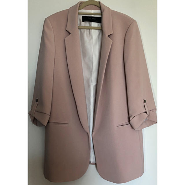 ZARA Pink テーラードジャケット