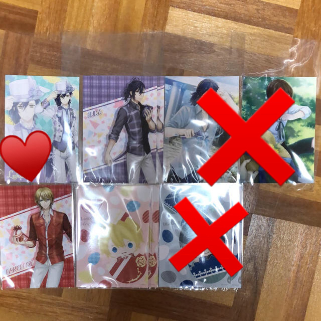アウトレット販促 イケメン革命 ブロマイド まとめ 新品コスメグッズ 4点まとめ売り