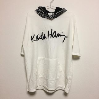 キース(KEITH)のキースヘリング　半袖パーカー　tシャツ(Tシャツ/カットソー(半袖/袖なし))