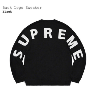 シュプリーム(Supreme)のXL Supreme Back Logo Sweater (ニット/セーター)
