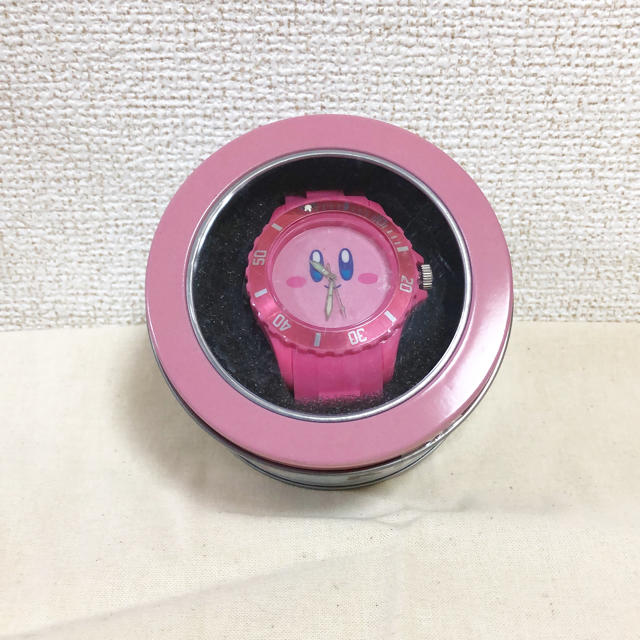 星のカービィ 腕時計 エンタメ/ホビーのおもちゃ/ぬいぐるみ(キャラクターグッズ)の商品写真