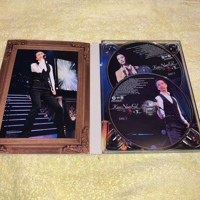 キムナムギル　KimNamGil1stJapanTourWith　赤と黒 DVD