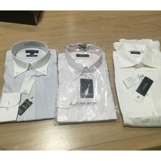 タカキュー(TAKA-Q)のワイシャツ長袖　3枚セット(シャツ)