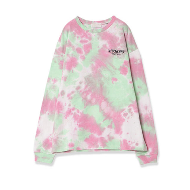 GYDA(ジェイダ)の完売！【MIRROR9】Tie-dye longsleeve Tshirts レディースのトップス(Tシャツ(長袖/七分))の商品写真