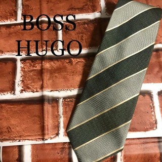 ヒューゴボス(HUGO BOSS)のHUGO BOSS ネクタイ　イタリア製(ネクタイ)