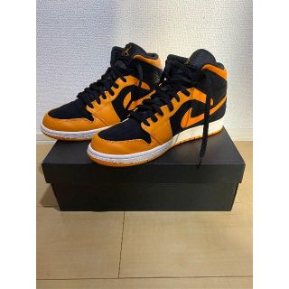 ナイキ(NIKE)のNIKE AIR JORDAN 1 MID ORANGE PEEL(スニーカー)