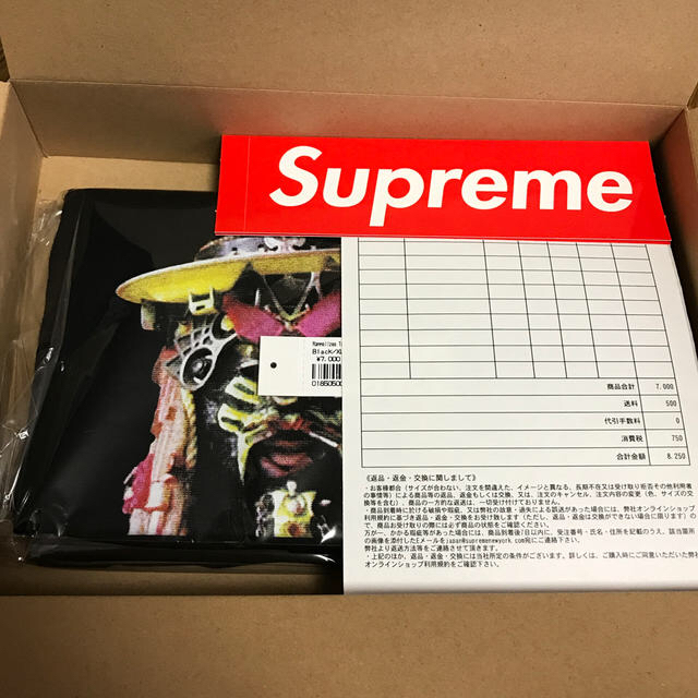 Supreme(シュプリーム)のSupreme Rammellzee Tee XL 黒 送料込 メンズのトップス(Tシャツ/カットソー(半袖/袖なし))の商品写真