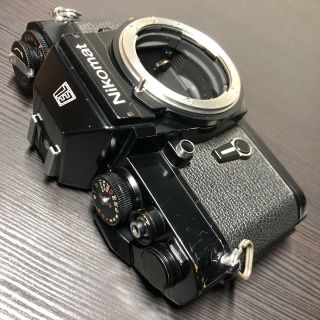 ニコン(Nikon)のジャンク Nikomat EL ブラック(フィルムカメラ)