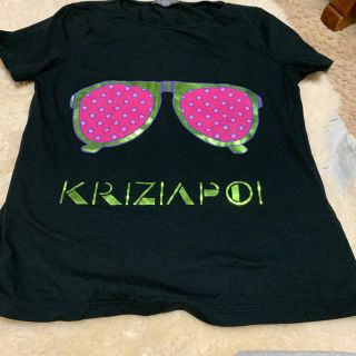 クリツィア(KRIZIA)のTシャツ　ブラック(Tシャツ(半袖/袖なし))