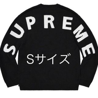 Supreme Back Logo Sweater Sサイズ