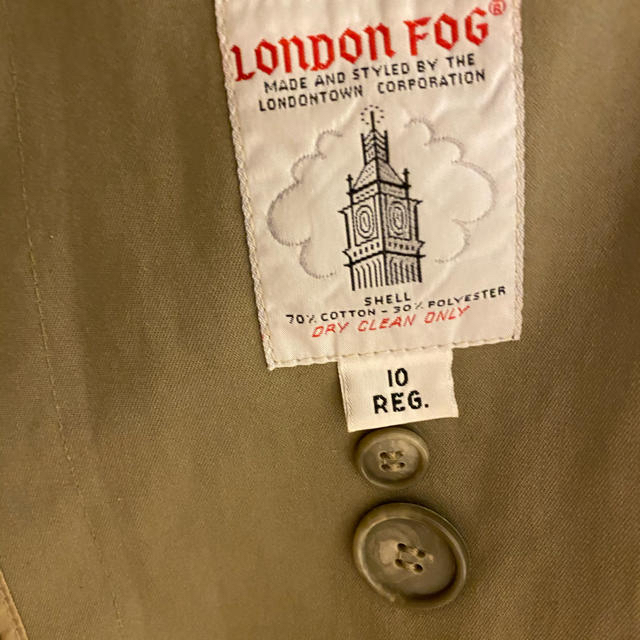 Lochie(ロキエ)のLONDON FOG トレンチコート　vintage レディースのジャケット/アウター(トレンチコート)の商品写真