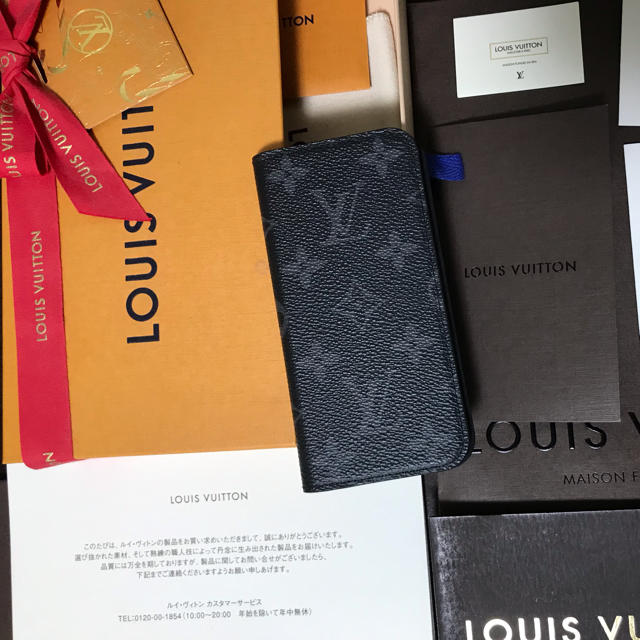 LOUIS VUITTON - 美品！本物保証！LOUIS VUITTONモノグラム・エクリプス iPhoneの通販