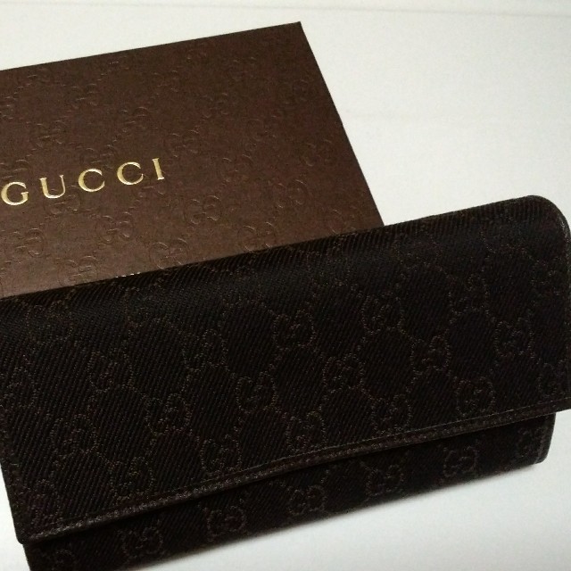 Gucci(グッチ)のグッチ三つ折り長財布　新品未使用 レディースのファッション小物(財布)の商品写真