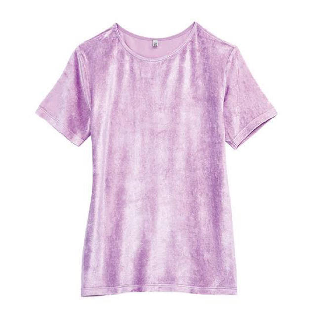 EDIT.FOR LULU - baserange ベロアTシャツ ピンクの通販 by omi's shop