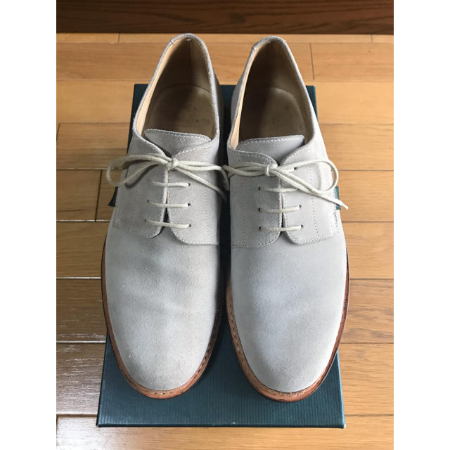 Paraboot(パラブーツ)のパラブーツ ボーイズマーケット別注 45足限定 SAUVIGNY 希少 美品 メンズの靴/シューズ(ドレス/ビジネス)の商品写真