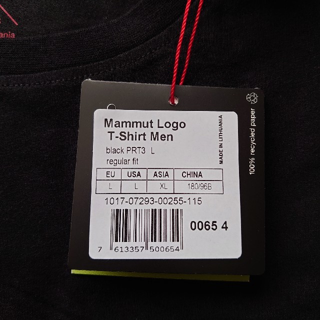 Mammut(マムート)の【新品】 ロゴTシャツ 【MAMMUT】 メンズのトップス(Tシャツ/カットソー(半袖/袖なし))の商品写真