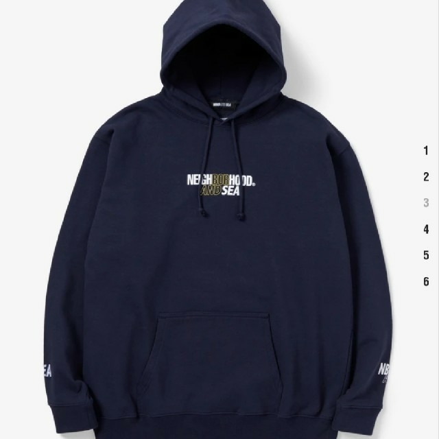 Lサイズ！NEIGHBORHOOD×WIND AND SEAフーディ | hartwellspremium.com