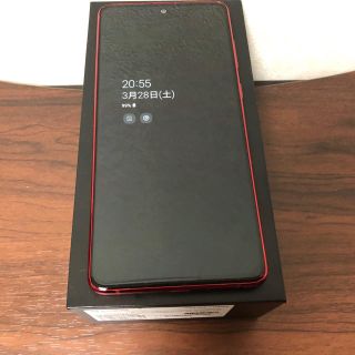 ギャラクシー(Galaxy)のGalaxy Note10 Lite Aura Red 128GB　美品(スマートフォン本体)