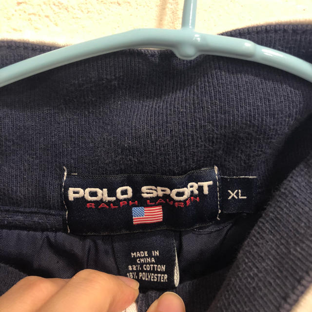 POLO RALPH LAUREN(ポロラルフローレン)のレア✨POLO SPORT ビッグロゴ ジップアップスウェット✨ レディースのトップス(トレーナー/スウェット)の商品写真