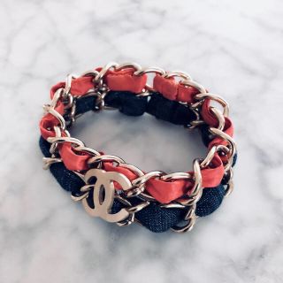 シャネル(CHANEL)のCHANEL★シャネル ヴィンテージ 正規品クルーズライン　ブレスレットバングル(ブレスレット/バングル)