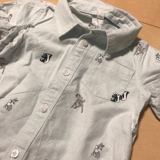 ベビーギャップ(babyGAP)のディズニーコラボ　バンビシリーズ　シャツ　(ブラウス)