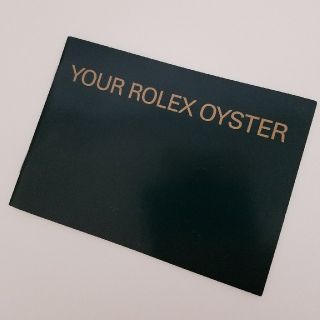 ロレックス(ROLEX)のROLEX ロレックス 冊子 オイスター(腕時計(アナログ))