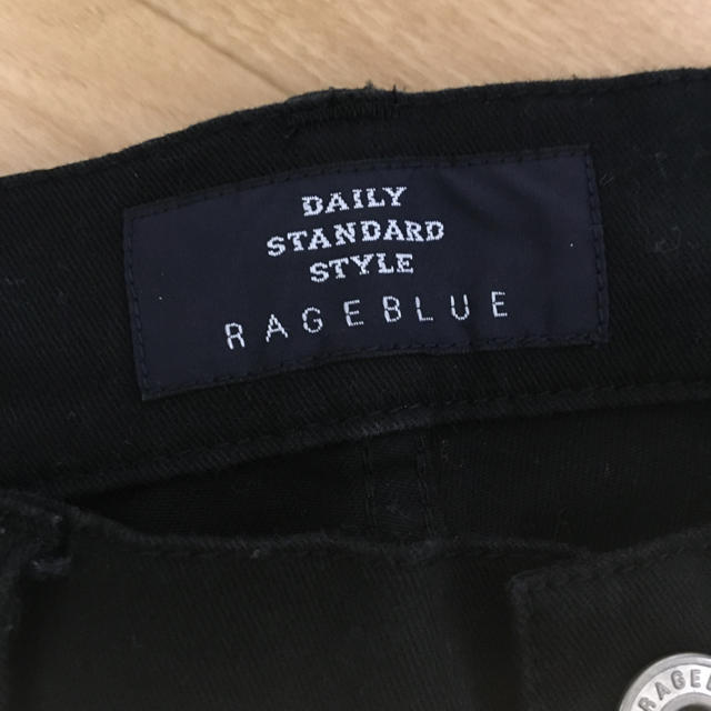 RAGEBLUE(レイジブルー)のパンツ　ブラックスキニー メンズのパンツ(その他)の商品写真