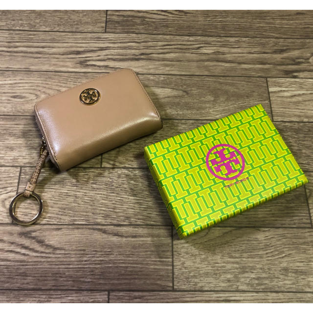 Tory Burch(トリーバーチ)の【中古】トリーバーチ　キーケース　コインケース　ブラウン レディースのファッション小物(コインケース)の商品写真