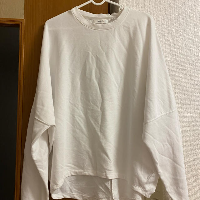 niko and...(ニコアンド)のnico and...  白Tシャツ レディースのトップス(Tシャツ(長袖/七分))の商品写真