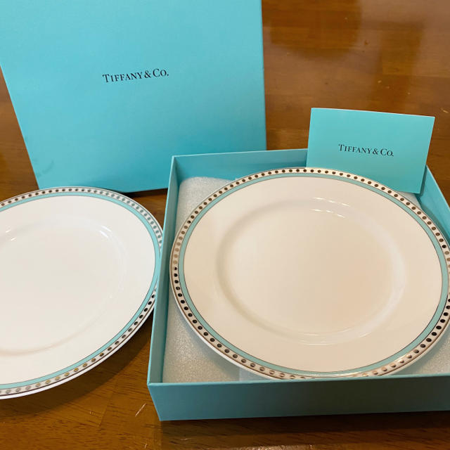 Tiffany & Co.(ティファニー)のTiffany & Co. ティファニー 食器 お皿2枚 インテリア/住まい/日用品のキッチン/食器(食器)の商品写真