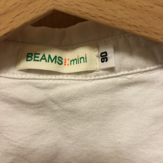 こども ビームス(コドモビームス)の【再値下げ】 BEAMS ビームス シャツ 子ども キッズ 90㎝ キッズ/ベビー/マタニティのキッズ服男の子用(90cm~)(ジャケット/上着)の商品写真