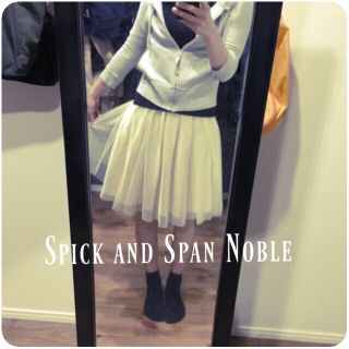 スピックアンドスパン(Spick & Span)のSpickandSpanNoble(ひざ丈スカート)