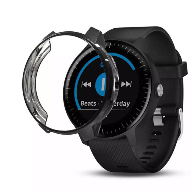 GARMIN(ガーミン)のGarmin(ガーミン) vivoactive 3専用ケース ブラック メンズの時計(腕時計(デジタル))の商品写真