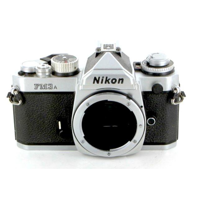 Nikon(ニコン)のニコン nikon FM3A シルバー スマホ/家電/カメラのカメラ(フィルムカメラ)の商品写真