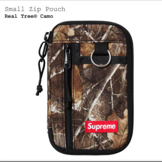 supreme 19fw small zip pouch