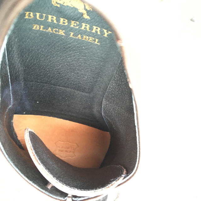 BURBERRY BLACK LABEL(バーバリーブラックレーベル)のBURBERRY BLACK LABEL キャップトゥドレスシューズ メンズの靴/シューズ(ドレス/ビジネス)の商品写真